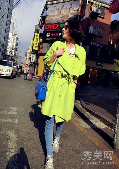 韩版风衣很流行，应该穿10天以上。