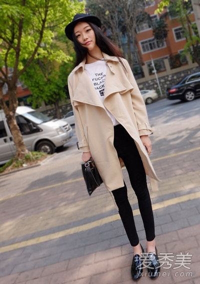 韩版女式风衣推荐季节性必备单品