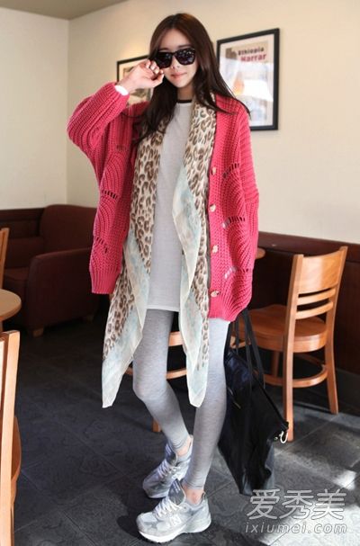 长期资金。矮个子韩国女孩教你如何编织羊毛衫