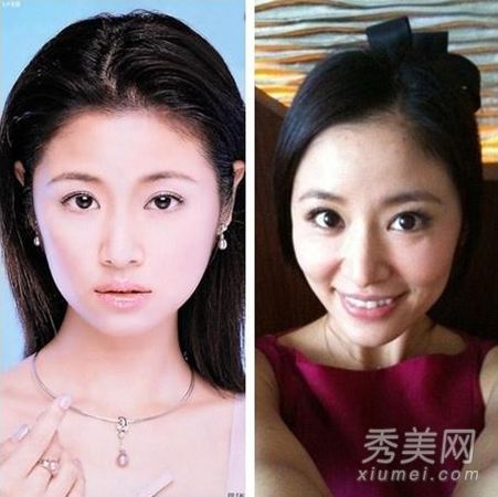 新老琼瑶女孩发型pk在珍妮,赵薇,范冰冰