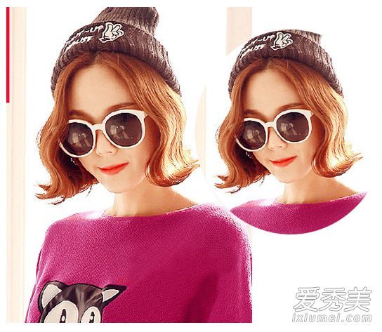 这是短发和永久性头发的最新时尚。