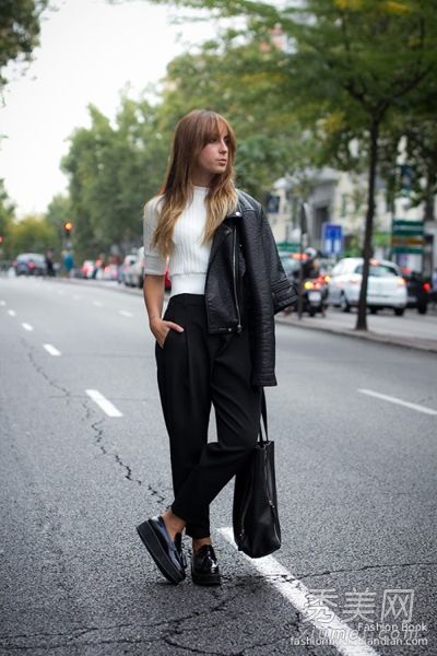 女款萝卜裤时尚干练优雅倍醇范