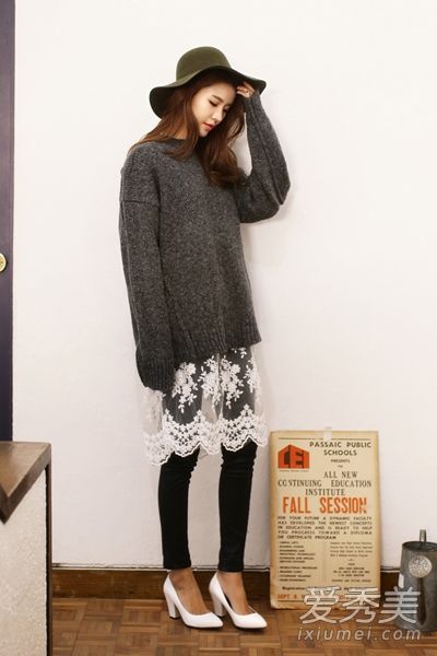 复古帽子必须展现春天的气质和小脸蛋