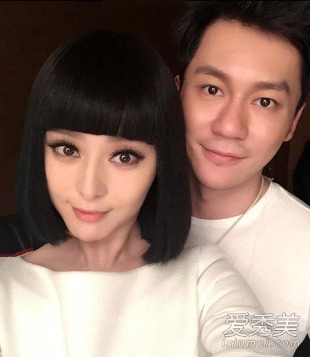 爱是开放的！范冰冰改变发型让李晨着迷并占据头条