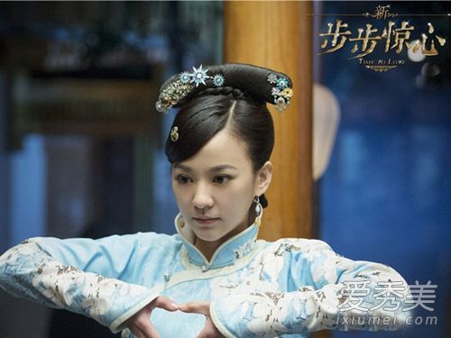 新一步陈意涵PK刘师师短发美女爱古装