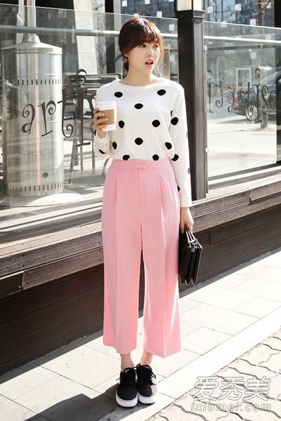 罂粟花春装与韩凡儿绝配