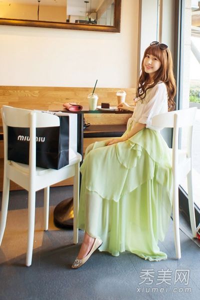 夏季mm束腰连衣裙，修复丑陋赘肉