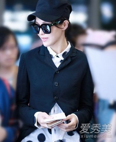 唐嫣高圆圆模特帽X发托热夏