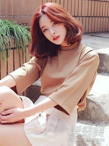 短发和中发首选造型参考9甜美小清新