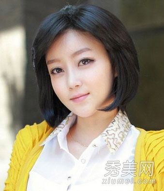 2012韩式短发烫发展现优雅与知性气质