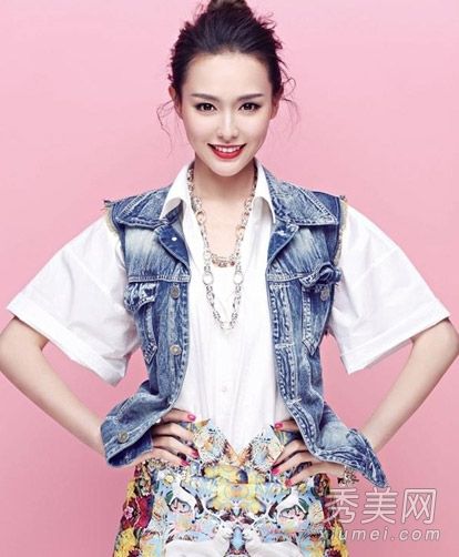 金玉与唐嫣最新发型舞会相得益彰