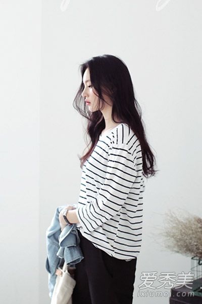 2015春夏流行元素条纹印花穿