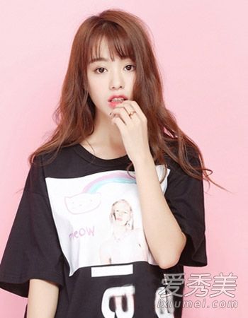 如何让整齐的刘海看起来更好空气体刘海来保持女孩的心