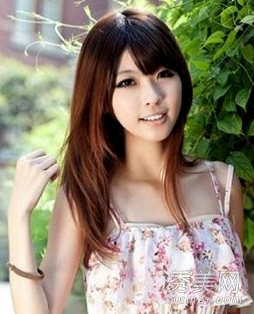 直发造型图长短直发造型设计