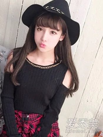 如何使整齐的刘海看起来很好半透明刘海纯反时代