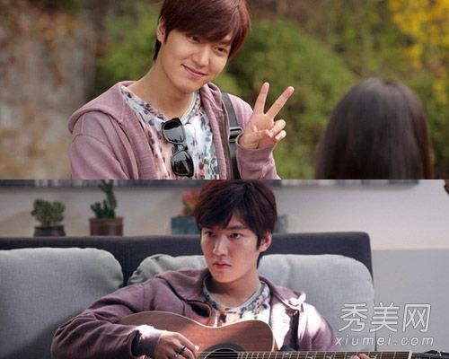 一线对李敏镐的爱英俊的头发显示韩国对广岛的爱