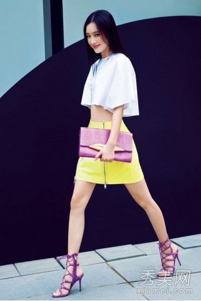 多彩夏装撞色夏装撞色混装超级吸晒