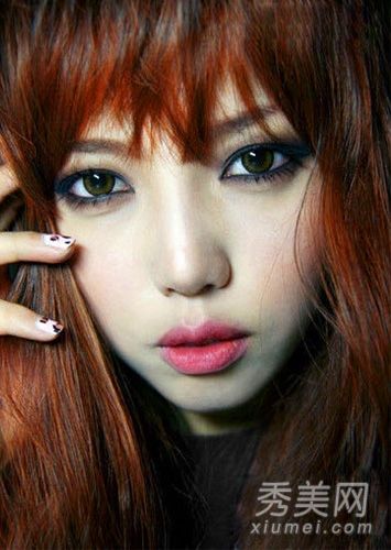 韩国美女图片展示韩国最烟妆