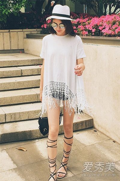 夏季时尚时尚元素流苏波浪点不可或缺