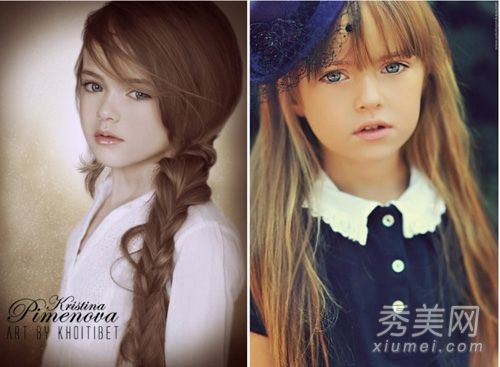 俄羅斯9歲的洛裏模特因長發而受歡迎