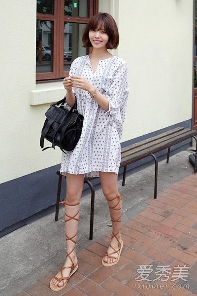 凉鞋时尚罗马凉鞋时尚个性