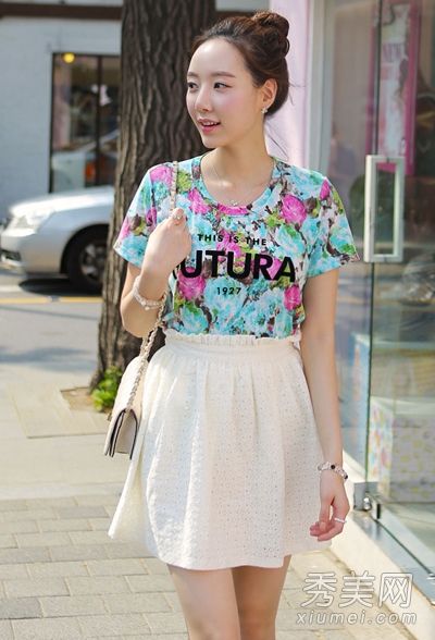 韩国mm支持夏季搭配小清新款式最漂亮