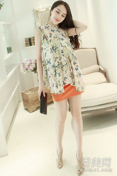 夏季雪纺衬衫搭配时尚,打造各种风格