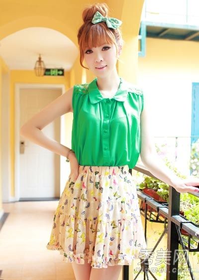 雪纺衬衫时尚搭配8种穿衣方法迷人