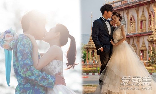 伊能静高调再婚，漂亮的婚纱和发型