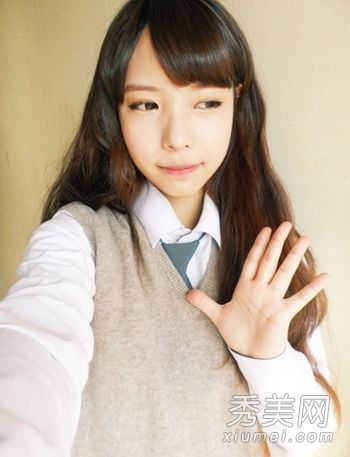 小编辑推荐的6种甜美的学生发型