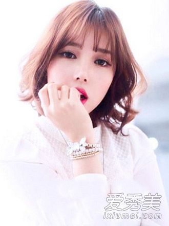 短发和中发有多长?韩国女孩示范