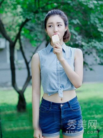 冰淇淋校花在网上流行