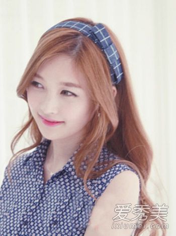 2015年,不管什么季节,都有可爱的女孩打扮成温柔的发型