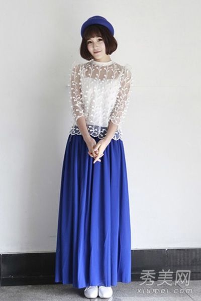 短衫长裙优雅法国浪漫无与伦比