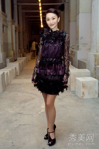 周迅时尚街拍展示矮个子展示身高的8种穿着方式