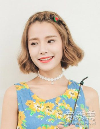 没有刘海也好看的发型9夏季必备