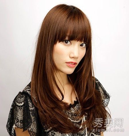 最具直发风格的清新气质秒杀了他