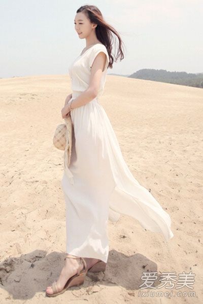 夏末秋初穿什么长裙