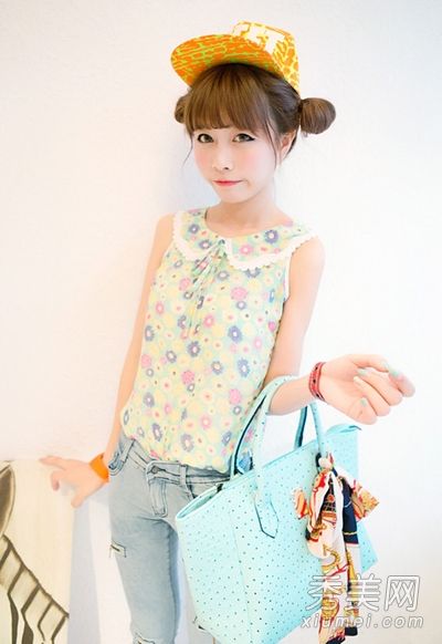 娃娃引领的大龄儿童可爱服饰