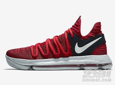 耐克kd 10大学红黑红配色什么时候,多少钱