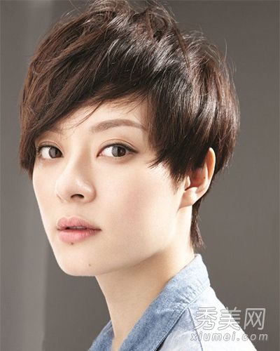 火辣妈妈孙俪经典短发图片展示短发超级仙女配