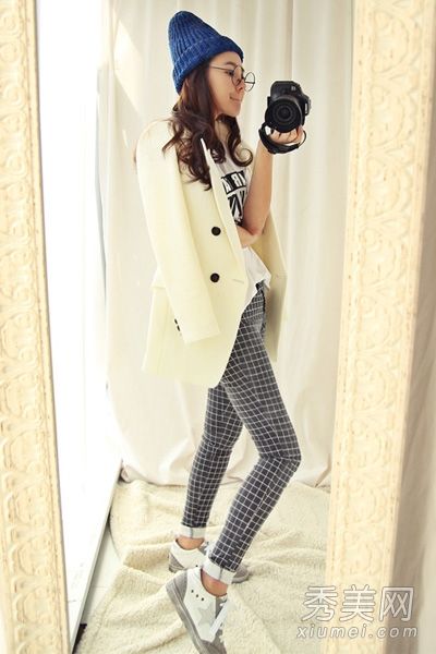 2014年春季时尚比赛套装搭配运动鞋