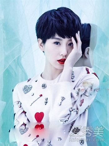 汤唯最美丽的九位罕见短发女演员刘诗诗