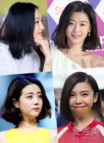 短发是我的菜，是2015年韩国女神游行中最流行的样式。