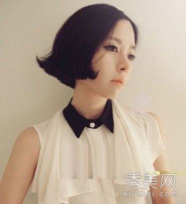 韩国最新短发甜美短发让气质女王
