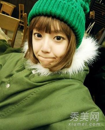 最新韩版风格短发梨花头个性减龄化妆时尚