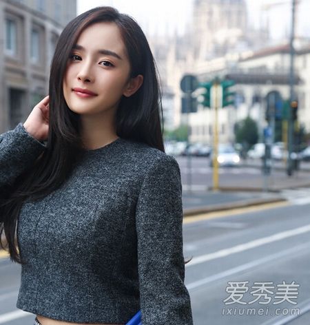 杨蜜宝贝刘亦菲女演员直发PK谁最纯洁