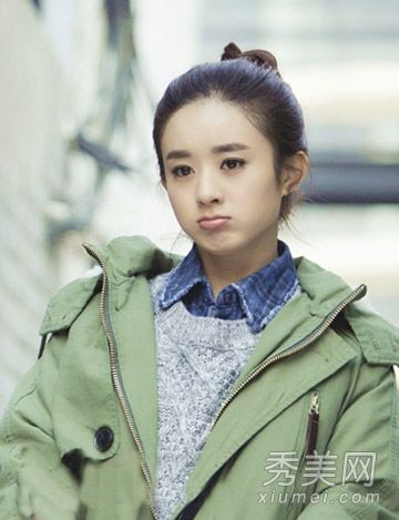 明星丸红发PK杨蜜输给赵兴奋不已