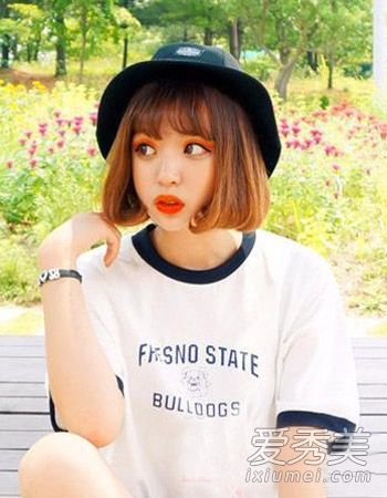 学生妹妹旅行发型策略9甜美和年龄减少