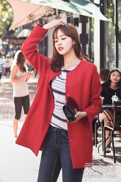 2015年秋季夹克韩版风格清新时尚